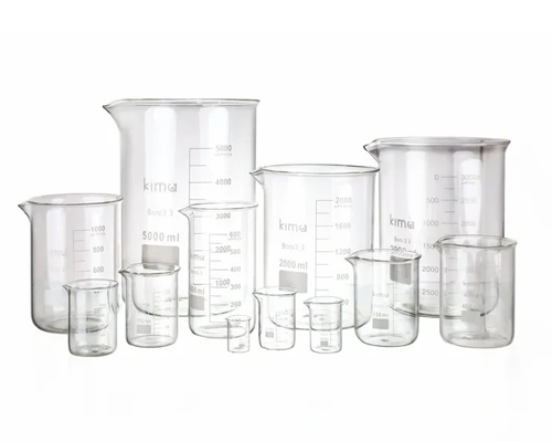 BEAKERS , LOW FORM , WITH SPOUT