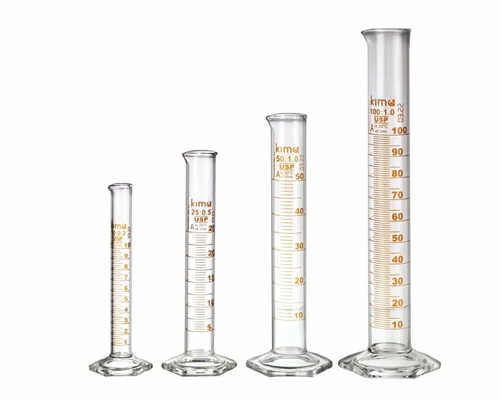 MEASURING CYLINDER WITH SPOUT