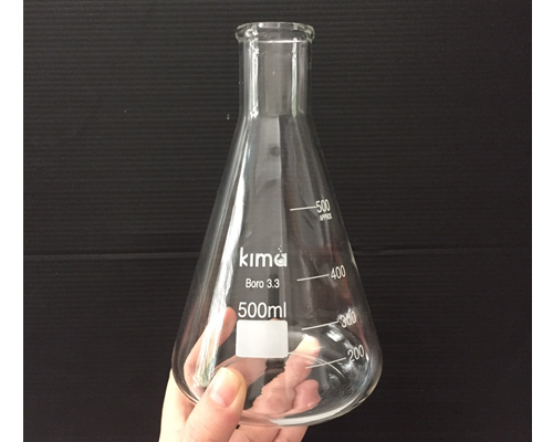 ERLENMYER FLASK GRADUATED BOROSILICATE GLASS