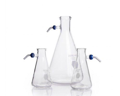 FILTRATION FLASK HEAVY WALL BOROSILICATE GLASS