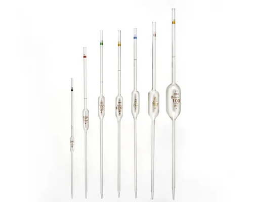 VOLUMETRIC PIPETTE GLASS CLASS A , WITH CERTIFICATE LOT